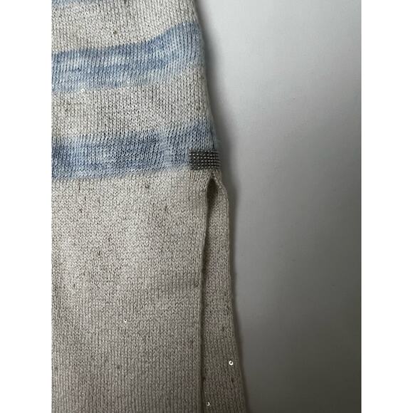 Lafayette 148 New York Women's Silk & Linen Blend Striped Tank, Size P - Picture 3 of 8